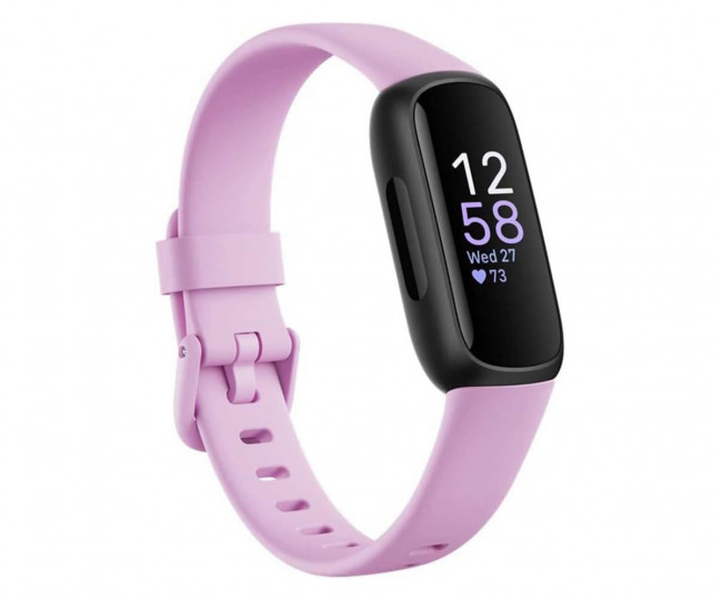 Фитнес-браслет Fitbit Inspire 3 Tracker Black/Lilac Bliss
